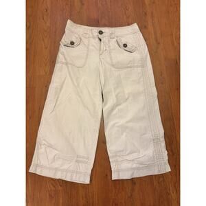 Bamboo traders Vintage Women’s Pants Ivory 100% Cotton Size 4